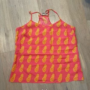 Jcrew pineapple tank
